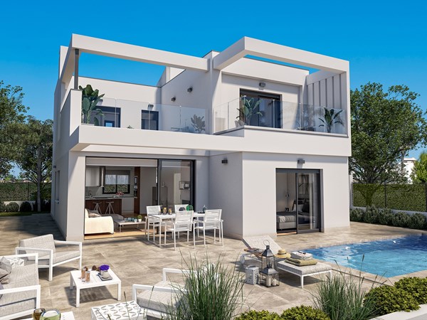 Frontline villa's Roda Golf & Beach Resort - SAN JAVIER
4 bed, 3 bad